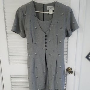 DBY Houndstooth Dress